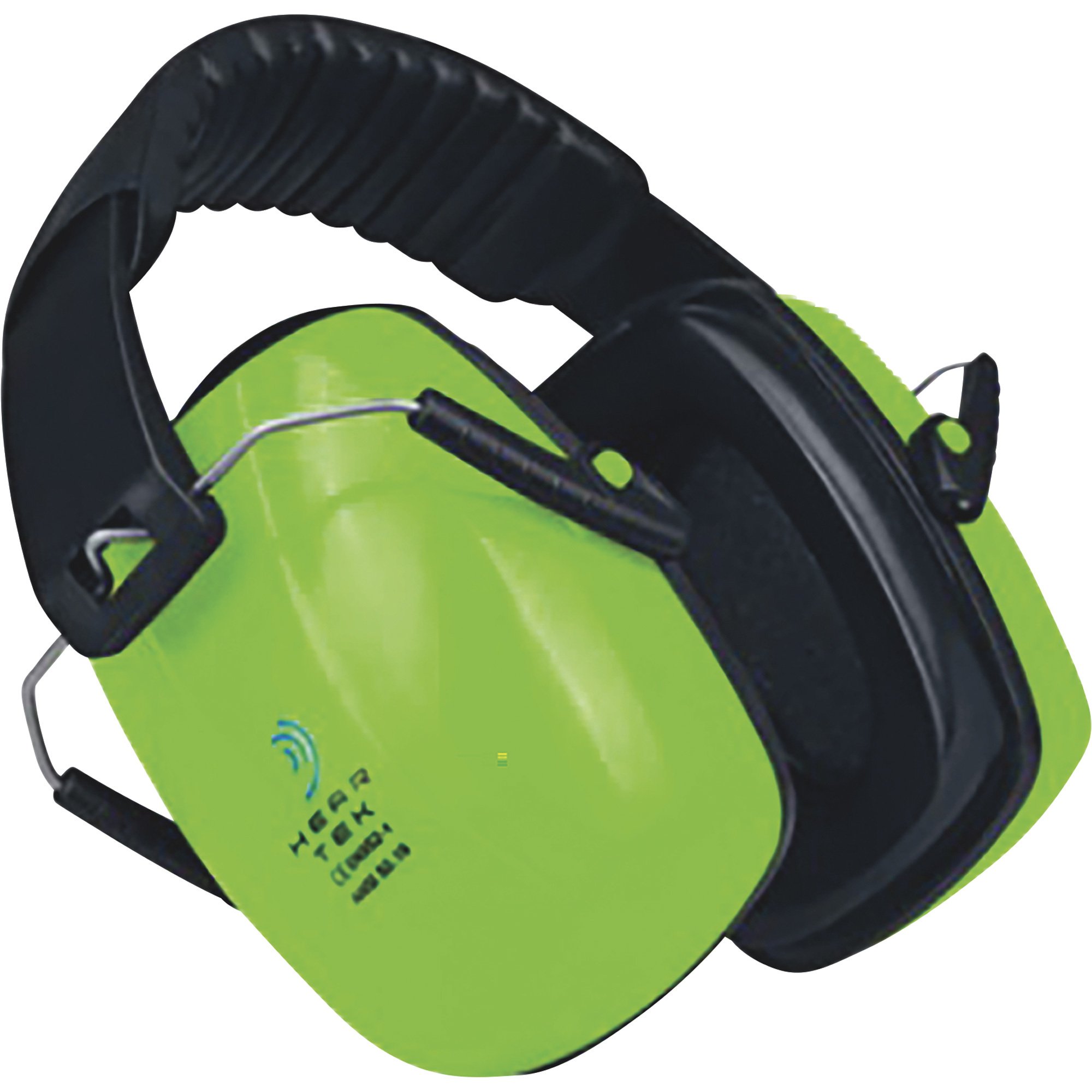 Noise-Cancelling Ear Muffs, 25dB NRR, Green